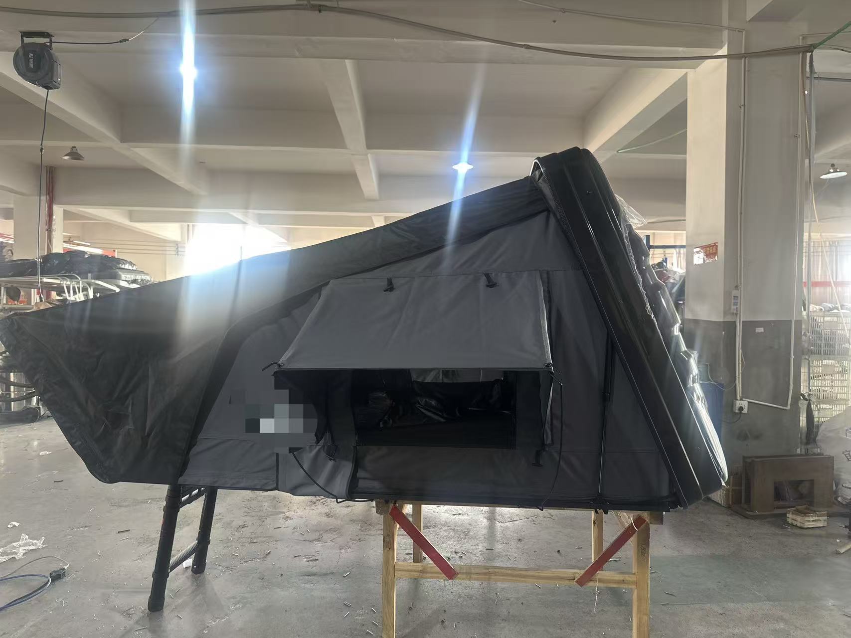 Roof Tent Outdoor Automatic Folding Suv Off-Road Vehicle Thickened Side-Flip Camping Travel Bed Car Tent