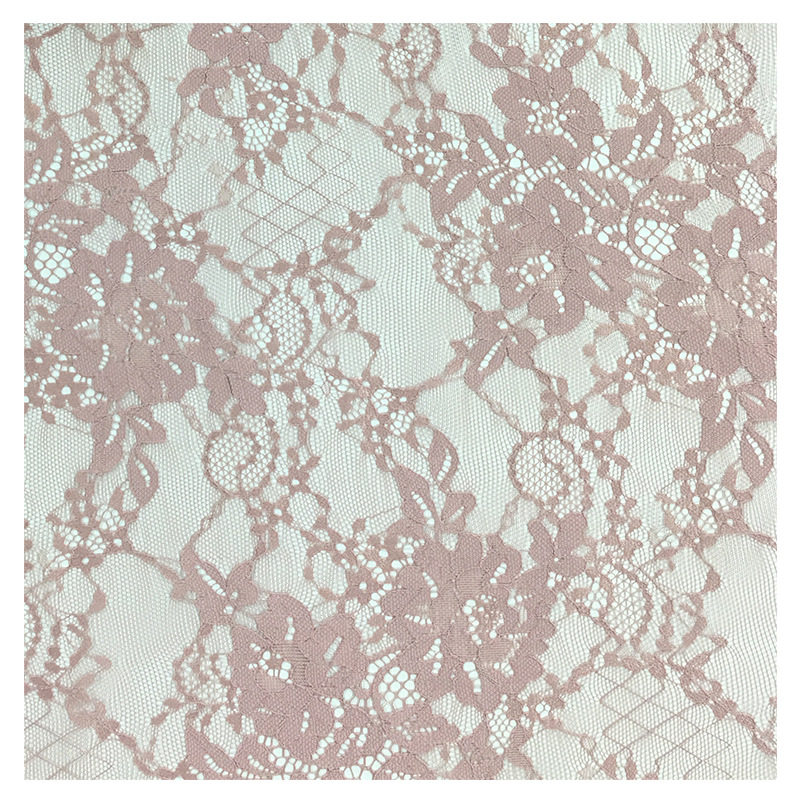 Nuevo punto completo Jacquard tela de encaje hueco poliéster amortiguado cortinas textiles para ropa de vestir