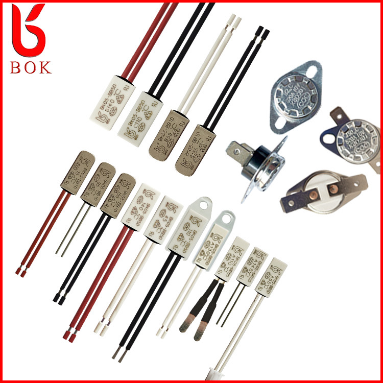 BK05-B铁壳常开B55-145电路过热保护器防干烧自动复位温度开关