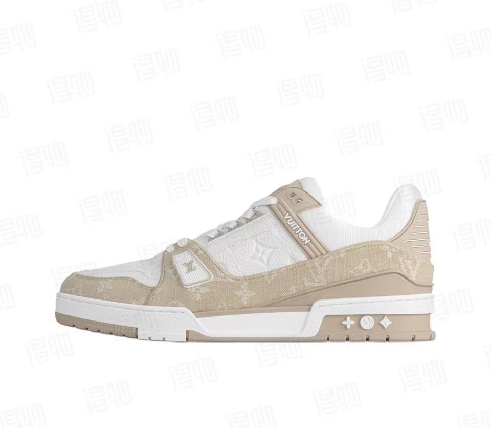 Zapatos de entrenador de casa de burro 1 generación pequeña gorda Dingxin vaquero impresión azul zapatos de suela gruesa hombres y mujeres zapatos de moda casuales versátiles