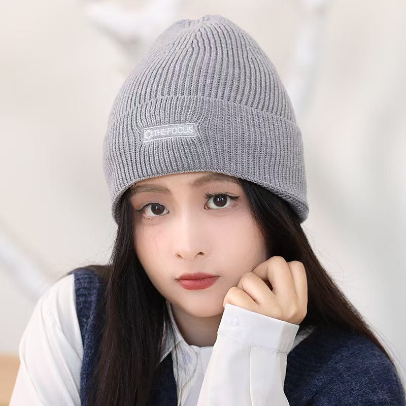 자수 로고 - 회색