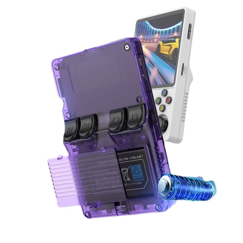 携帯型ゲーム機R36PIUS オープンソース ポータブル レトロアーケードゲーム レトロPSP 高解像度画面 ARKOS搭載