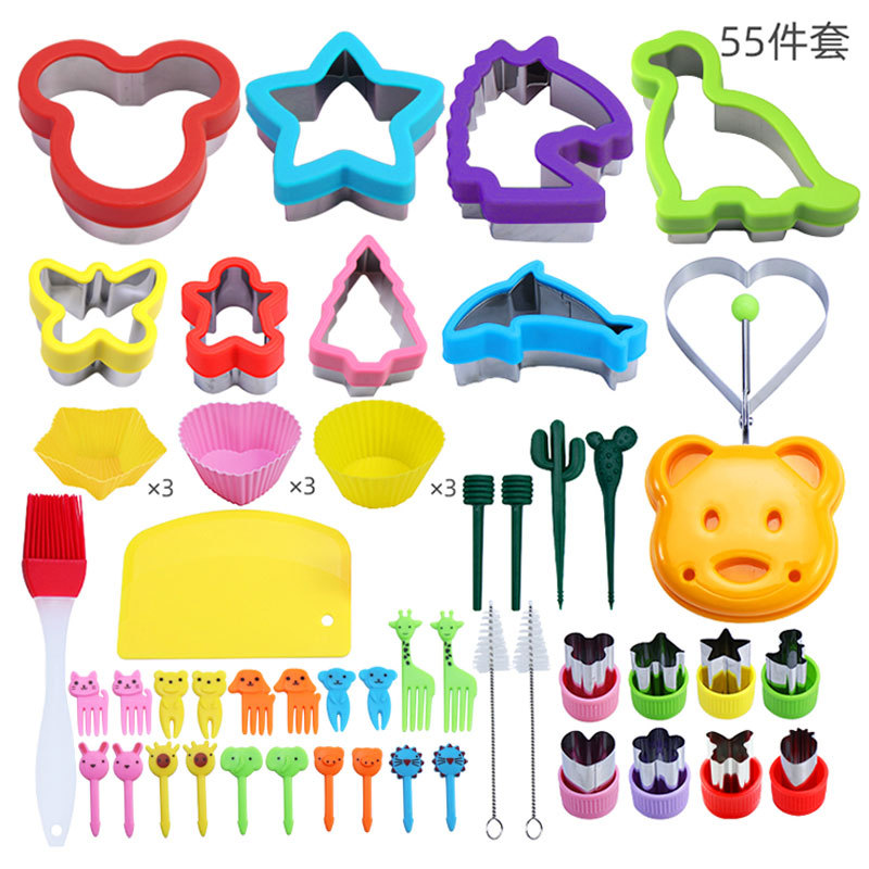 Venta caliente transfronteriza sándwich de acero inoxidable molde de corte de pan tostado molde de corte traje SandwichCutterSet