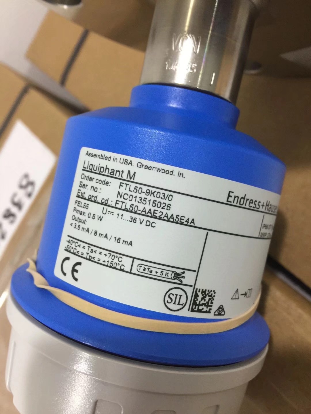 瑞士E+H流量计FTL50-YJE2AA4G7A，优势供应，