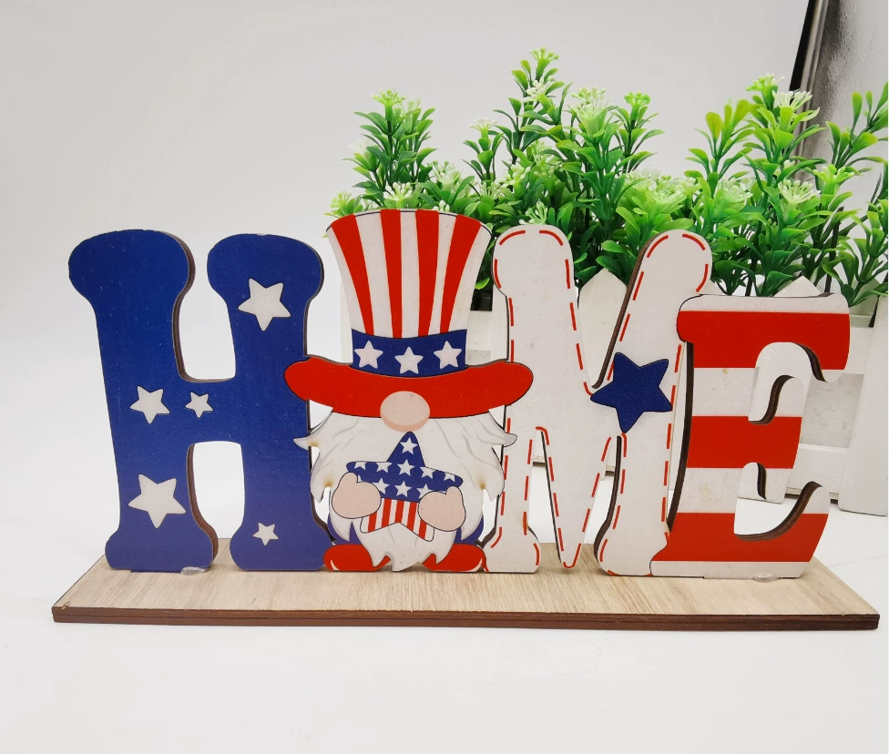 Трансграничные новые рождественские украшения деревянные буквы украшения Настольное окно пожилые англичане собрали маленькие украшения