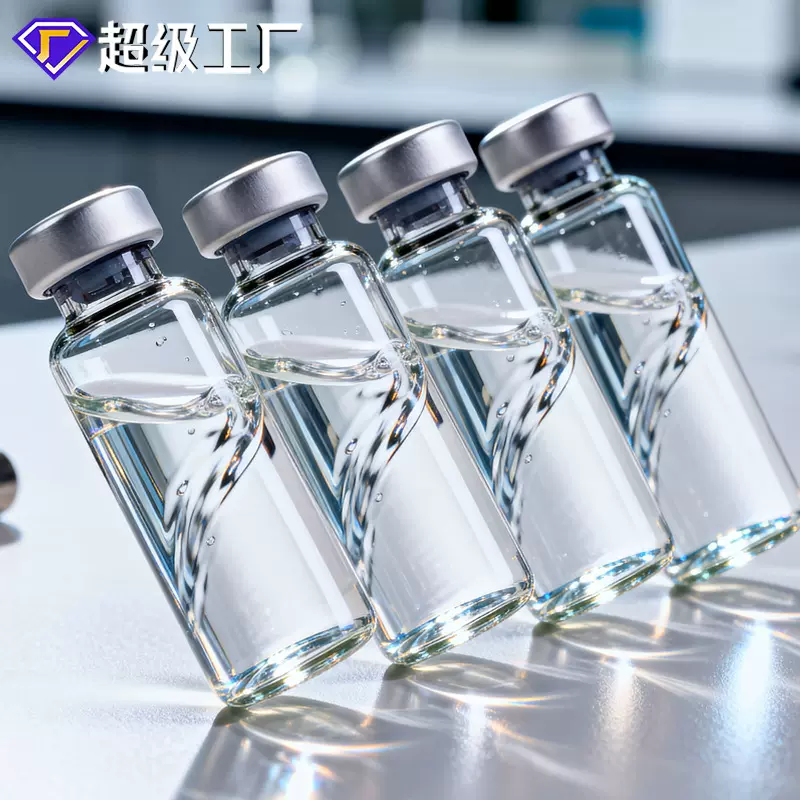 高硼硅西林瓶5-10ml透明卡口安瓶冻干粉化妆品玻璃瓶螺口瓶试剂瓶