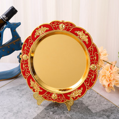 European-style iron metal fruit tray commemorative trophy medal gift medal cup household living room dry fruit snack tray