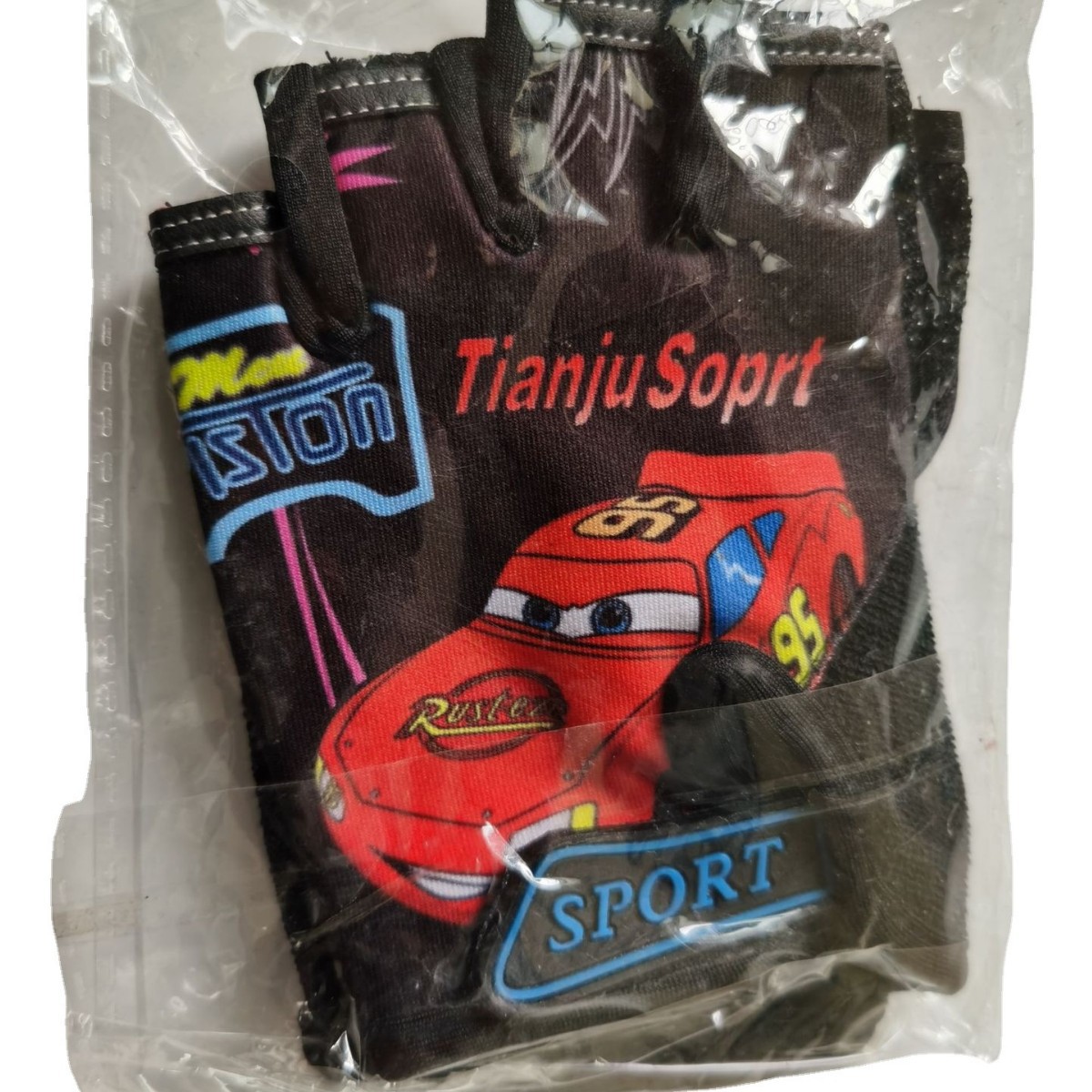 Guantes de medio dedo para niños guantes de ciclismo guantes deportivos de medio dedo guantes de bicicleta para niños