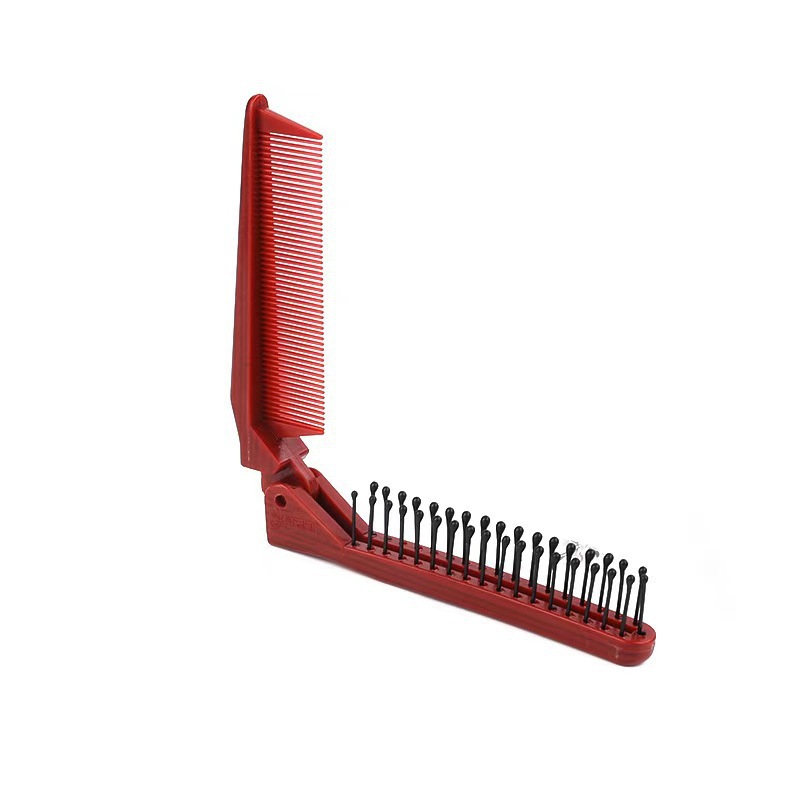 peine plegable portátil para niñas peinado especial masaje peinado bandeja de cabello trenzado peinado de viaje de dos usos para niños