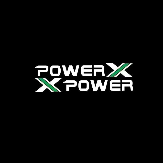 HYT – Lamp eyebrow POWER Car - pair-white-text-green-label-35x5-cm-any-position