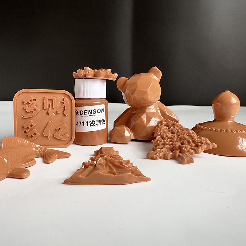 Pasta de color epoxi de cristal AB pegamento pasta de color sólido pasta de color pintada a mano pegamento de crema bricolaje color hecho a mano botella de 20g