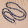 Necklace from pearl jade, beaded bracelet