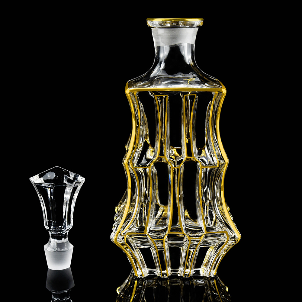 金像新款分酒器酒具套装 家用高颜值水晶玻璃酒具 洋酒醒酒器套装