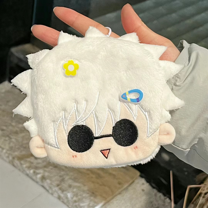 Muñeca hechiza, animación manual, juguetes de peluche periféricos, cinco muñecas Wu Wu, colgante pequeño, regalo de cumpleaños, muñeca al por mayor