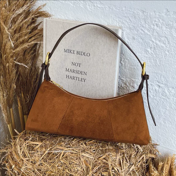 Cross-Border Women's Korean-Style Casual Handbag Underarm Bag 2026 Winter New Versatile Commuter Shoulder Crossbody Bag