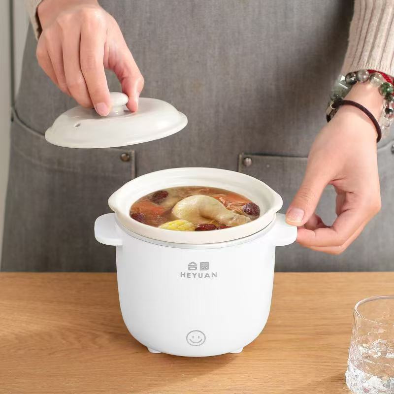 Hunermeihuo ブライトニングマッサージパウダー専用ポットチベット健康ミニシチューポットセラミックライナーベビーフードサプリメントポット|undefined