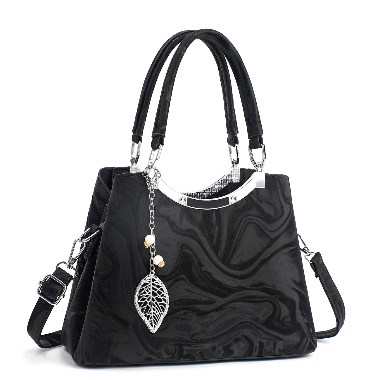 Estilo occidental 2025 color sólido nuevo estilo de gran capacidad casual moda textura viajero bolso de mensajero de un solo hombro mujer