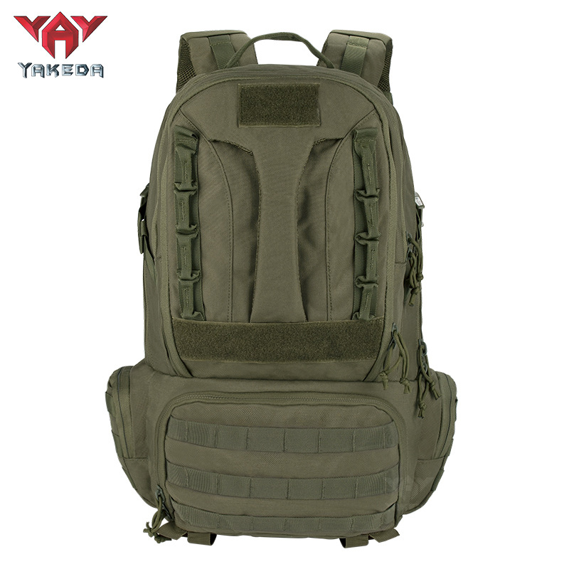 Yakeda mochila de gran capacidad multifuncional mochila táctica camuflaje deportes al aire libre bolso montañismo equipo de camping