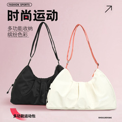 2023 New Luggage Bag Short-distance Travel Fitness Bag Large Capacity Sports Style Waterproof Backpack Men’s and Women’s Shoulder Bag