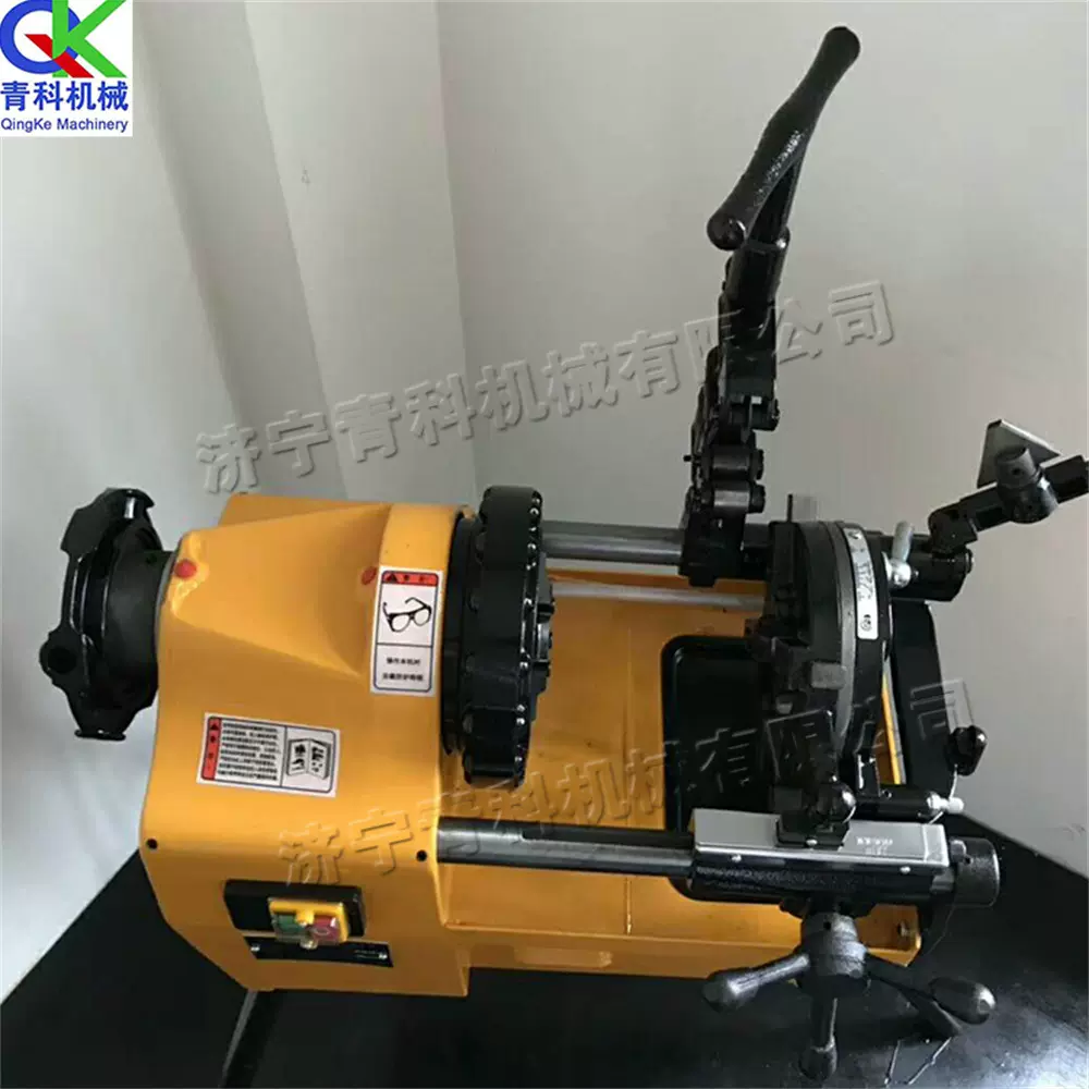 电动水电气管材套丝机 金属管外螺纹加工工具 圆锥管螺纹仿形装置