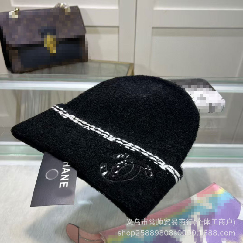 Xiaoxiangfeng ダブル C ハットの正しいバージョン、秋冬の暖かいフレグランスおばさんウール帽子、男性と女性用、多用途の有名な帽子|undefined