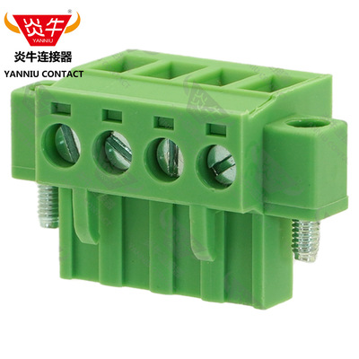 5.08mm炎牛插拔式PCB接线端子YN2EDGKFM/KF2EDGKFM/MSTBT 2,5-STF