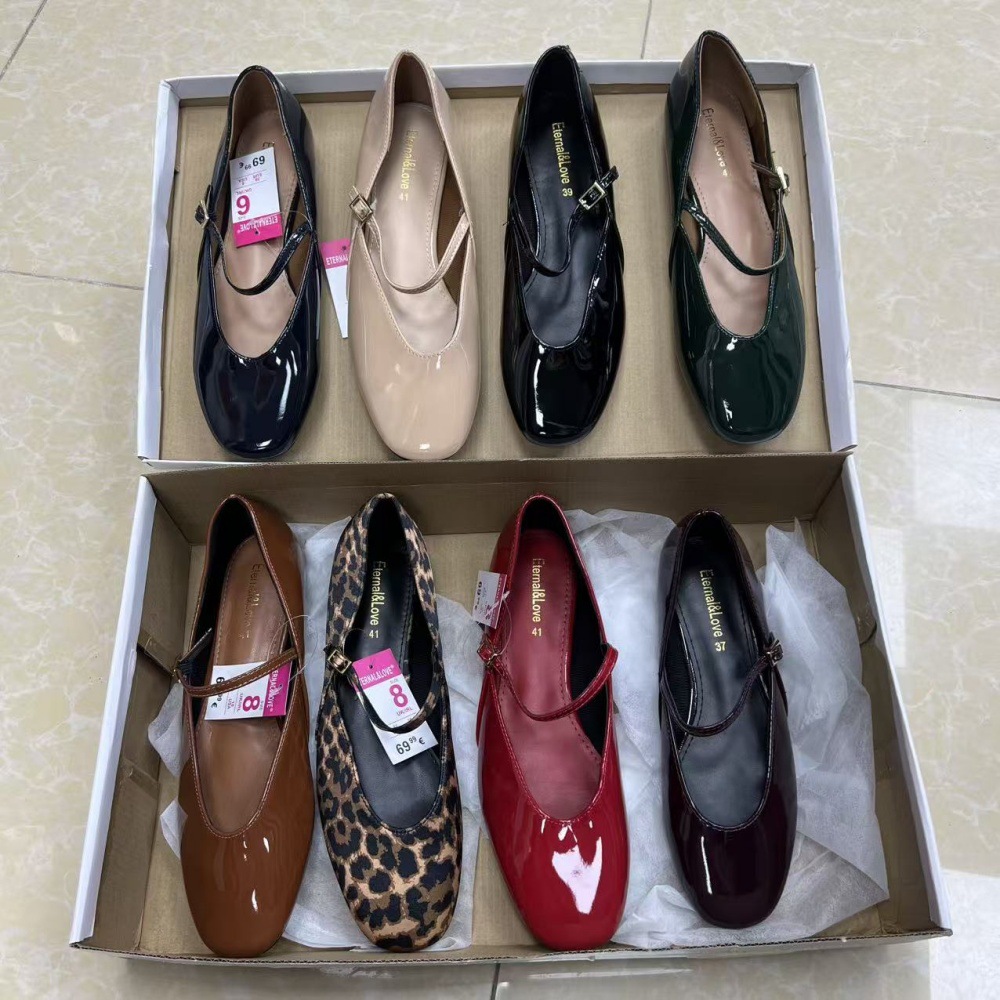 Retro Mary Jane shoes