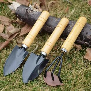 Flower Planting Tools for Home Gardening, Gardening, Soil Loosening, Flower Shovel, Potted Flower Planting Tools, Three-Piece Set of Small Shovels