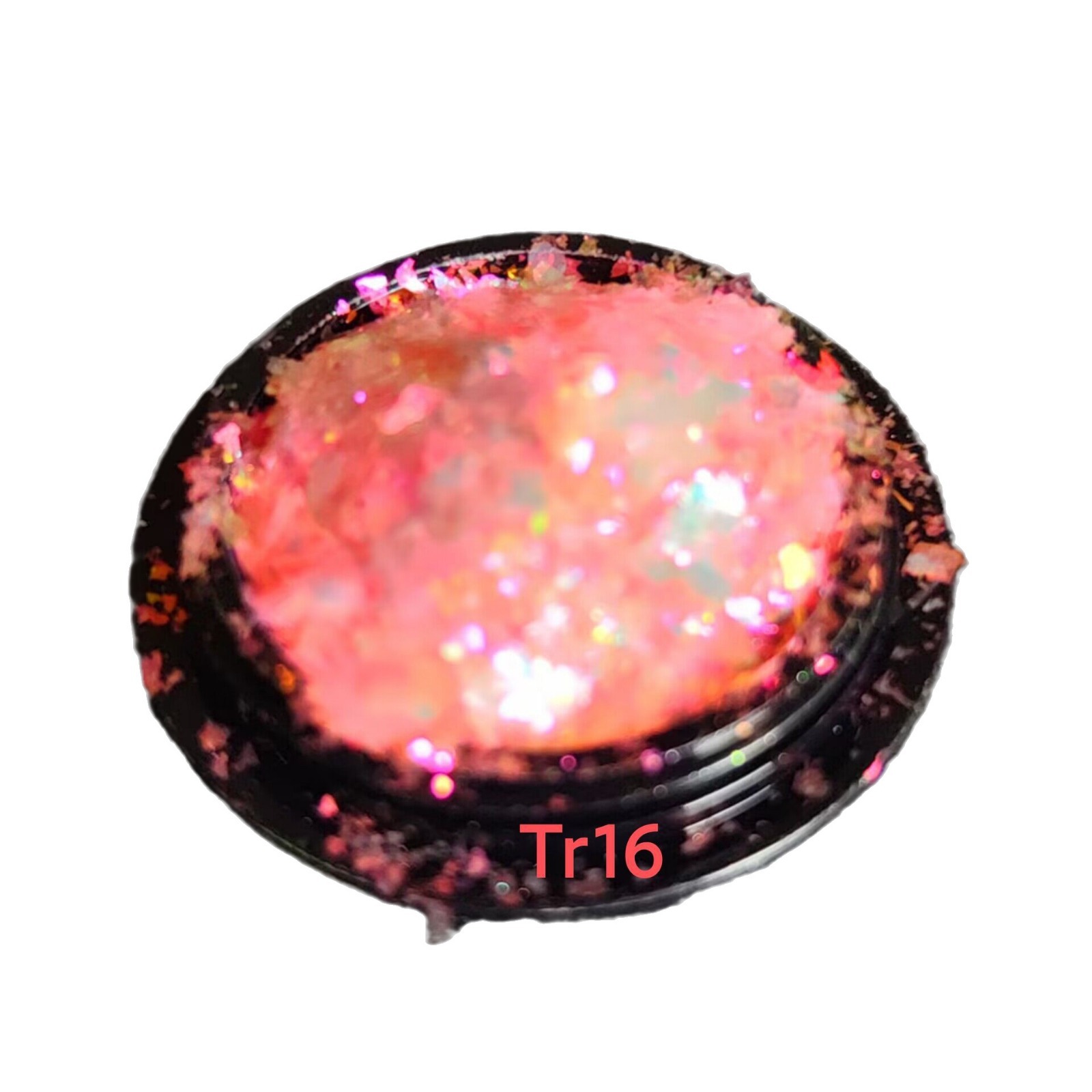 批发耐溶剂糖果色幻彩云锦粉 欧泊粉 极光变色龙粗片1g