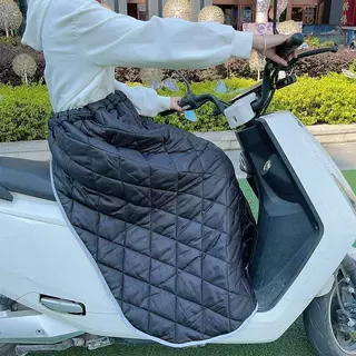 新款挡风半身裙冬季保暖电瓶车被防寒护腿围裙被加厚御寒