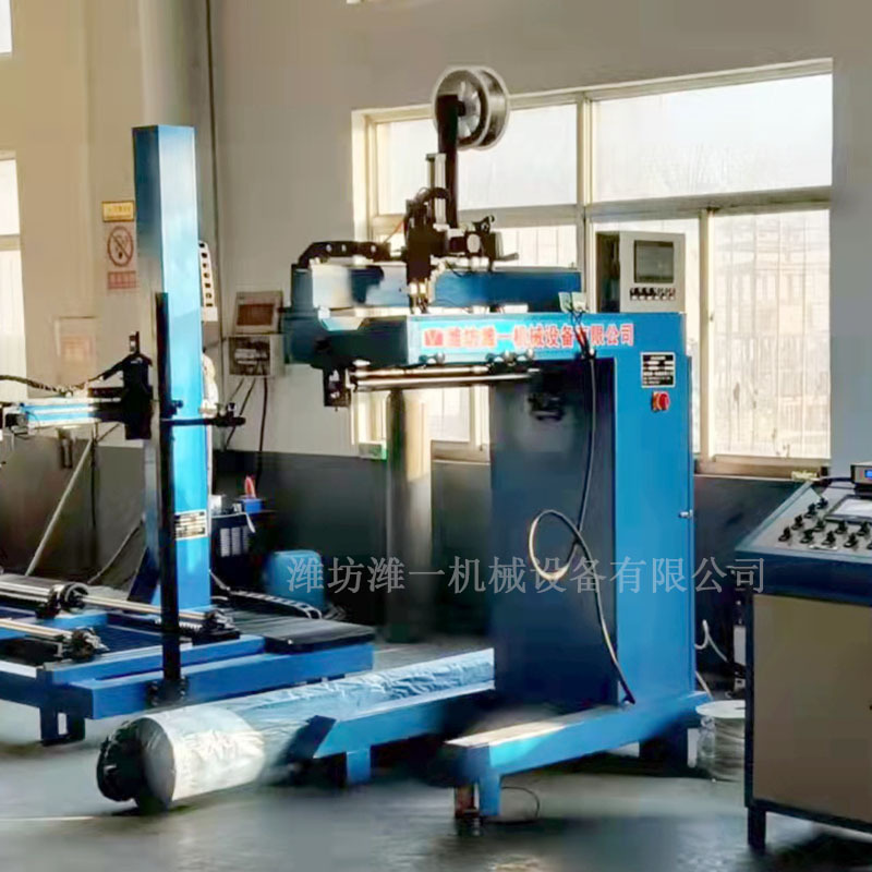 冰桶自动直缝纵缝焊冰桶焊接机脉冲气保焊镀锌板滨州福建