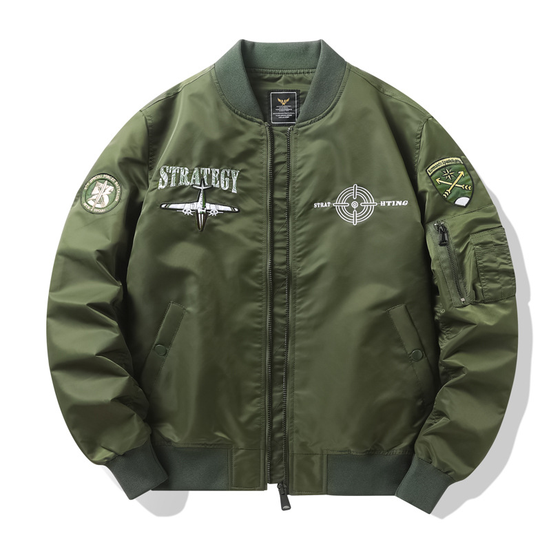 Men's Clothing pilot jacket large size men's workwear jacket trendy brand_voghion.com