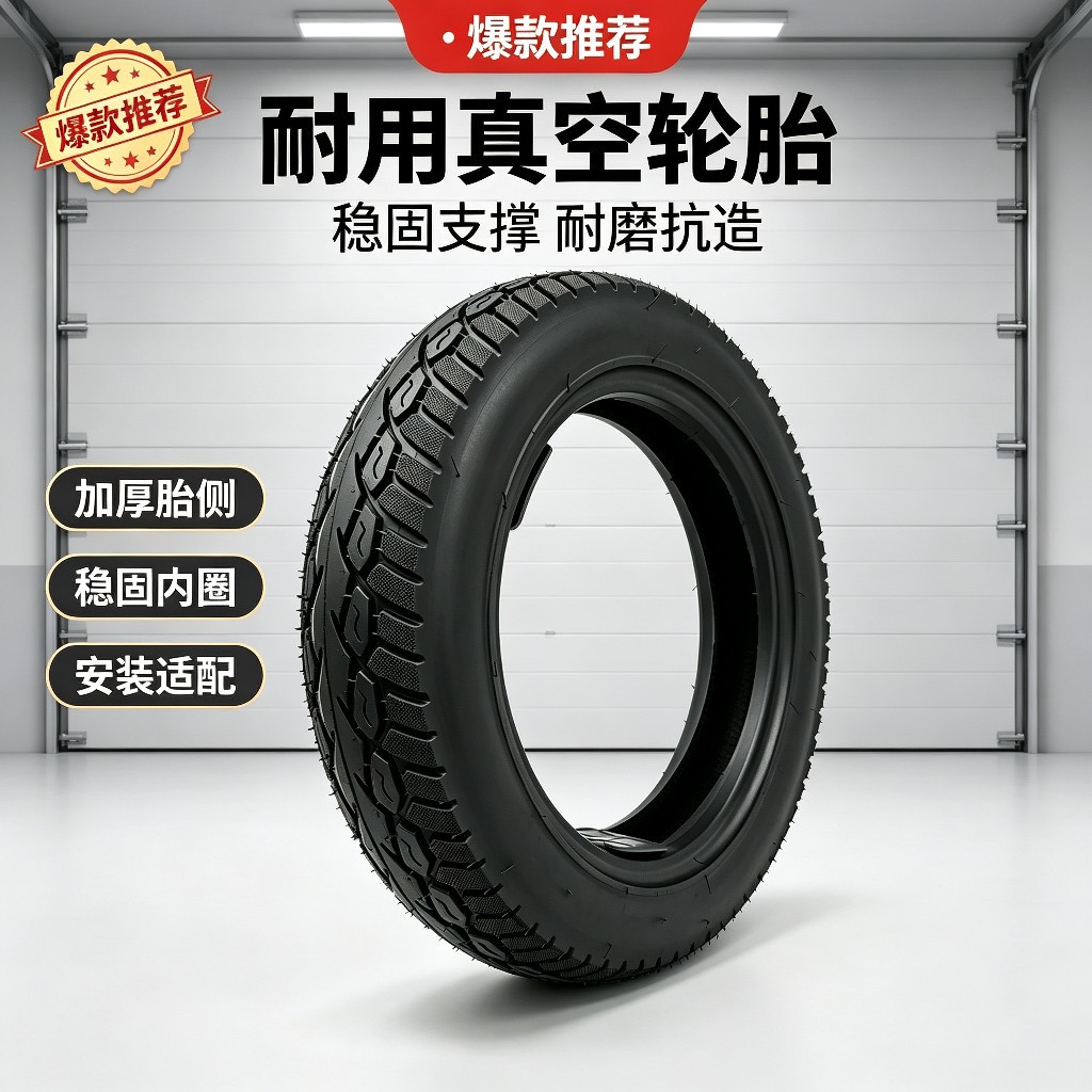 Brand new, unopened 2.75-10 thickened eight-layer steel wire vacuum tire for electric vehicles