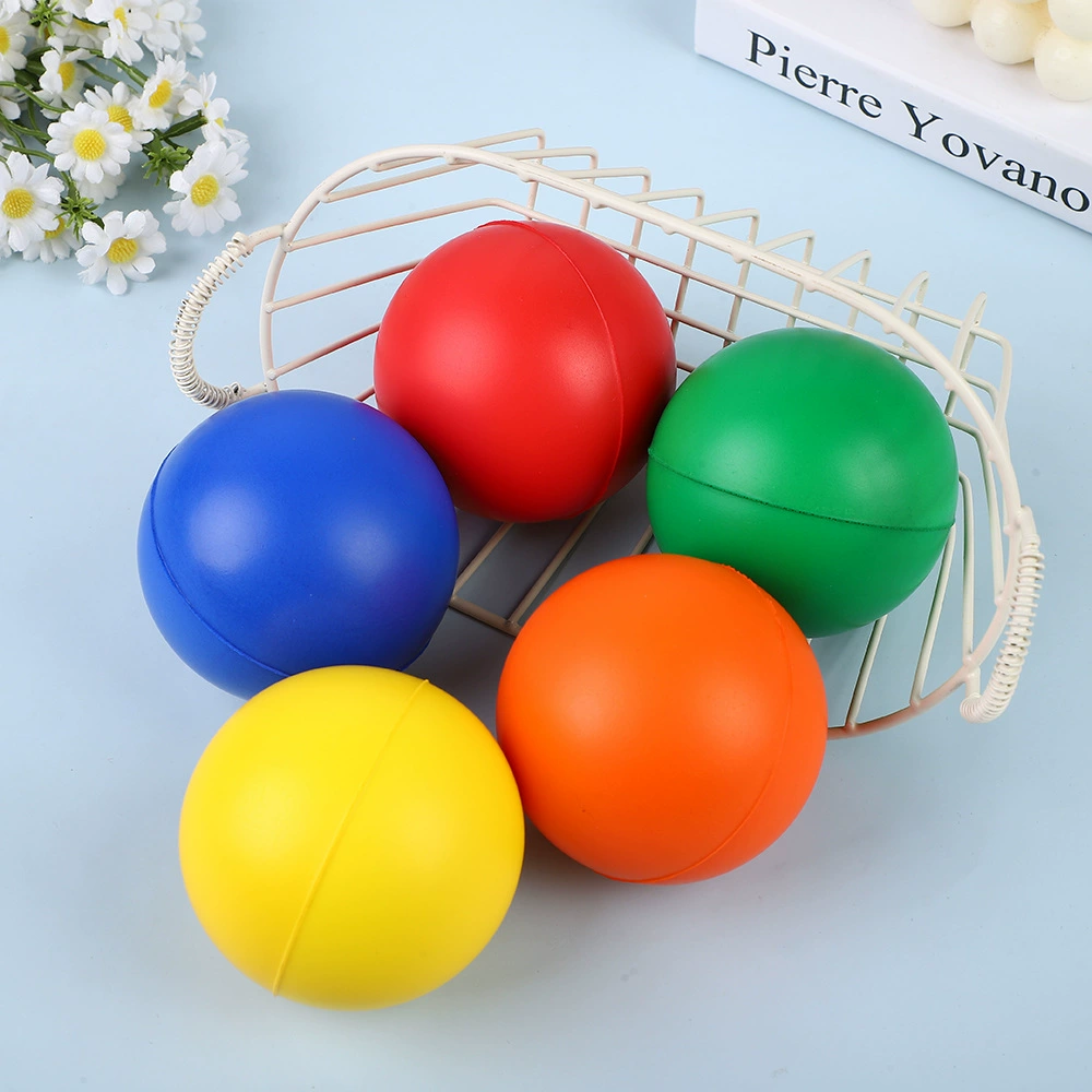 Мяч-антистресс из ПУ, гладкий, для реабилитации и снятия напряжения, различные размеры и цвета, в наличии на складе.