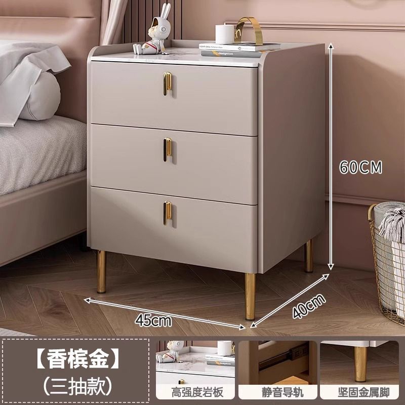 [고급 두꺼운 슬레이트] 샴페인 골드-3드로 45CM