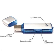 工厂直销 U01 U盘录音笔存储文件录音器便携式录音笔跨境产品4GB