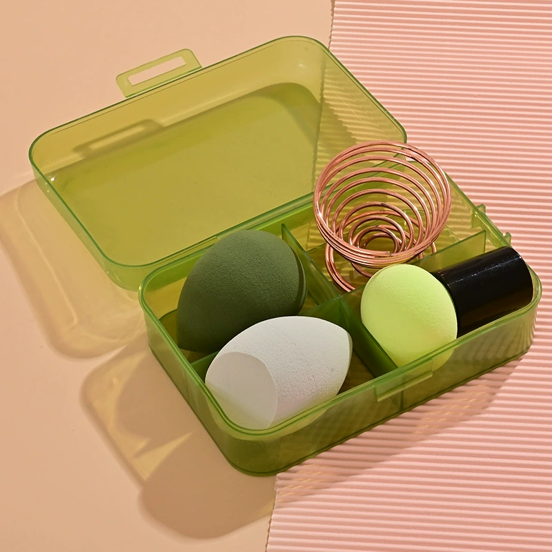 Cosmetic sponge drop-shaped, set, makeup primer, brush