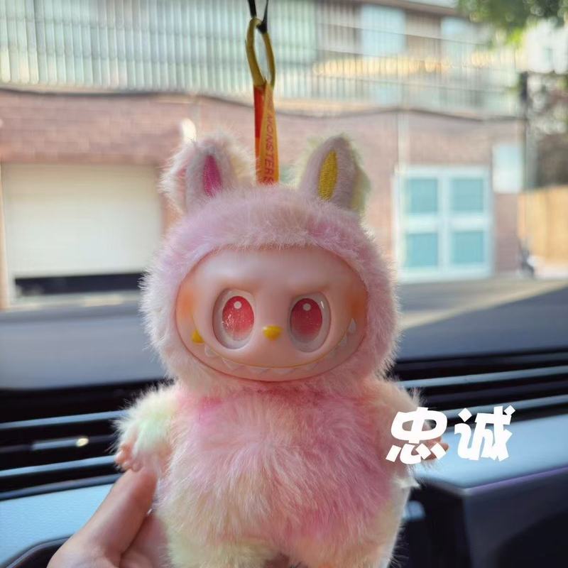 现货秒发拉布布三代前方高能系列挂包配件搪胶毛绒公仔玩具爆款|undefined