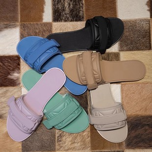 d����ĸ���ƽ����ЬŮ�⴩ Flat Sandals Slippers Women Slides