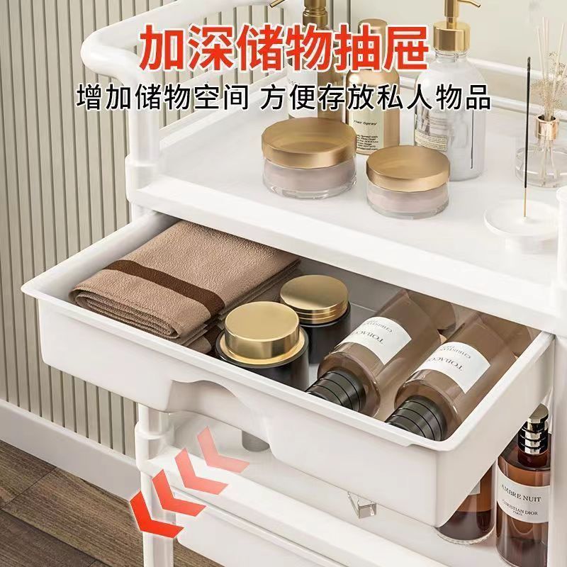 carro de belleza especial para salón de belleza salón de salud barbería estante carro de tratamiento instrumento médico carro de herramientas