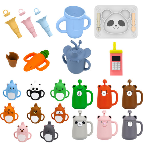Hot-selling remote control teether toy Manhattan ball hand-grabbing ball baby anti-hand-biting teething stick teether