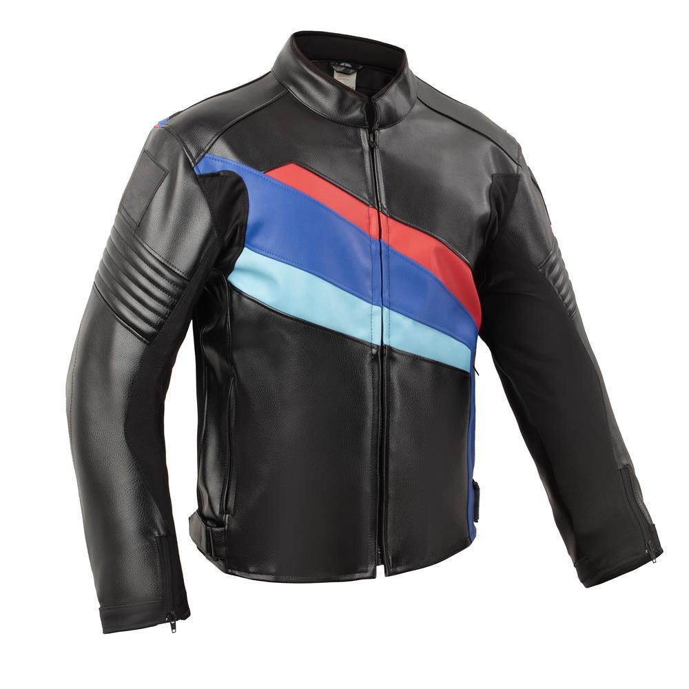 Traje de carreras de motos BMW Traje de cuero Traje de motocicleta al aire libre de cross-country Traje de bicicleta anti-caída de cuatro estaciones