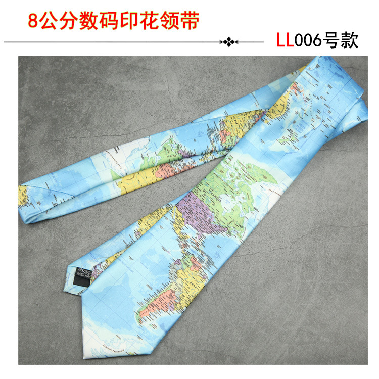 트렌디한 틈새 넥타이 스타일 006