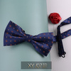 Bow tie, burgundy black shirt English style with bow, wholesale, Korean style