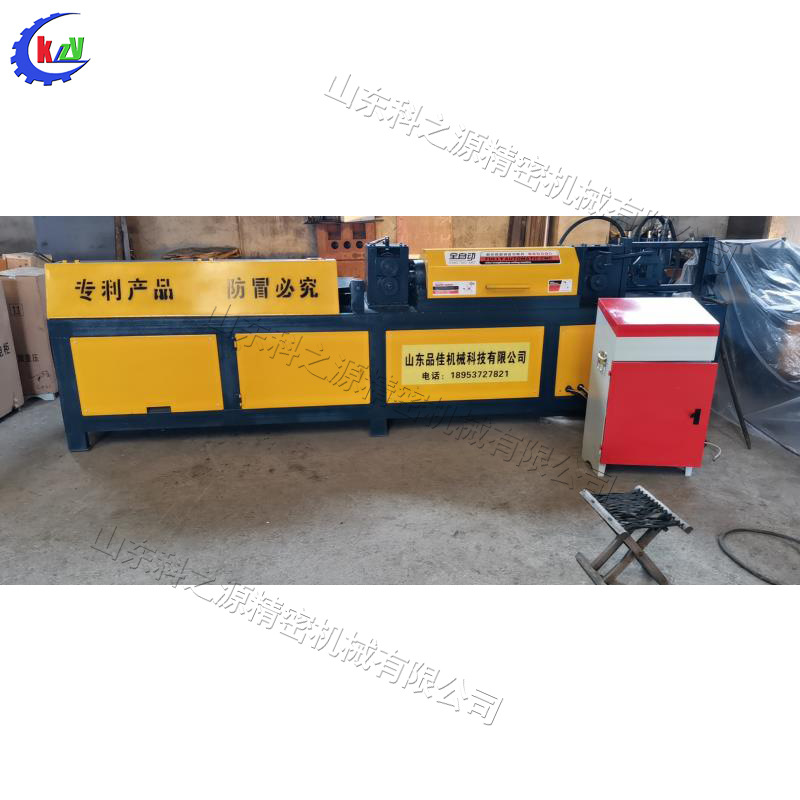 钢筋拉丝调直切断一体机 4-12mm螺纹钢校直机线材延伸定尺切断机
