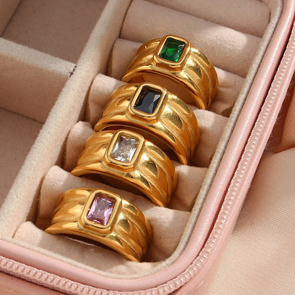 Retro fashionable elegant accessory stainless steel