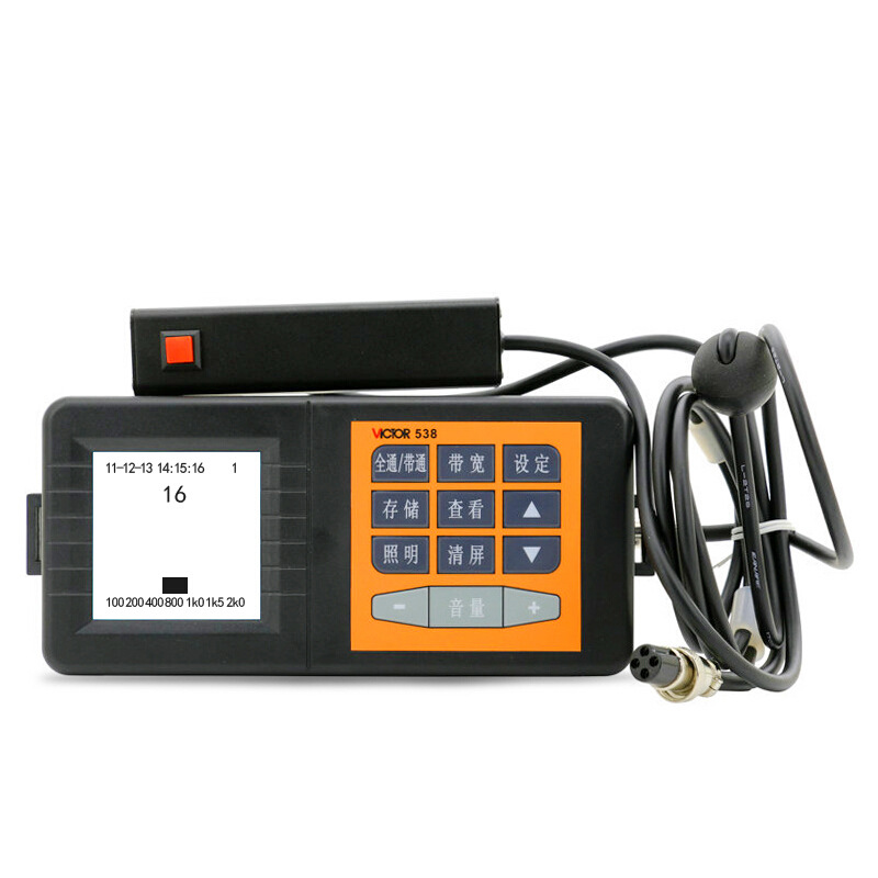 胜利仪器VC538测漏仪地下管道漏水测试探测仪水管漏点定位检测仪