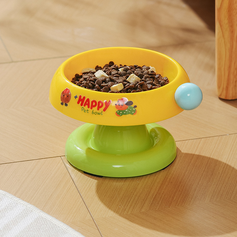 猫ボウル、キャットフードボウル、キャットライスボウル、フードボウル、ドリンクボウル、ステンレス製ドッグボウル、転倒しにくい、頸椎を保護するペットボウル|undefined