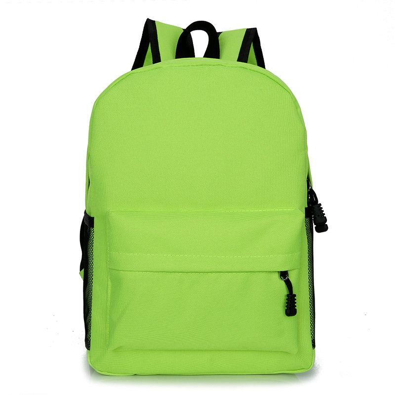Color sólido sin LOGO mochila de gran capacidad mochila de escolares Lululemon simple