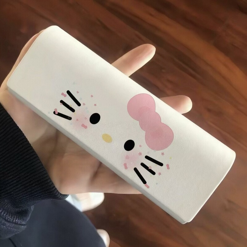 Hello Kitty Magnetic Eyeglass Case for Students, Lightweight Storage Box, Anti-Pressure and Anti-Fall Sunglasses Case, Portable Hello Kitty Magnetic Eyeglass Case for Students, Lightweight Storage Box, Anti-Pressure and Anti-Fall Sunglasses Case, Portable